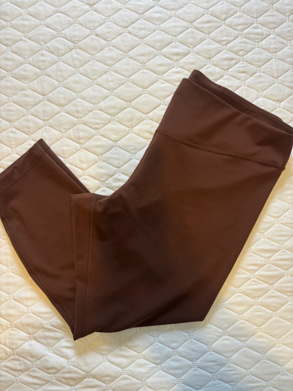 Lululemon Wunder Under Smoothcover High rise Legging size 20 lava cake brown